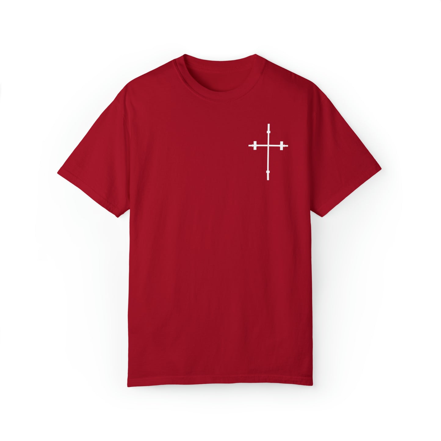 Holy Gainz Apparel WORLDWIDE Unisex Garment-Dyed Pump Cover Tee