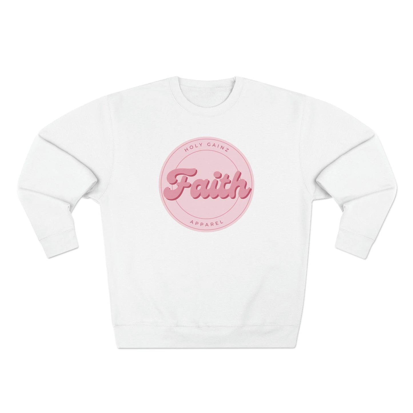 Holy Gainz Apparel FAITH Unisex Crewneck Sweatshirt