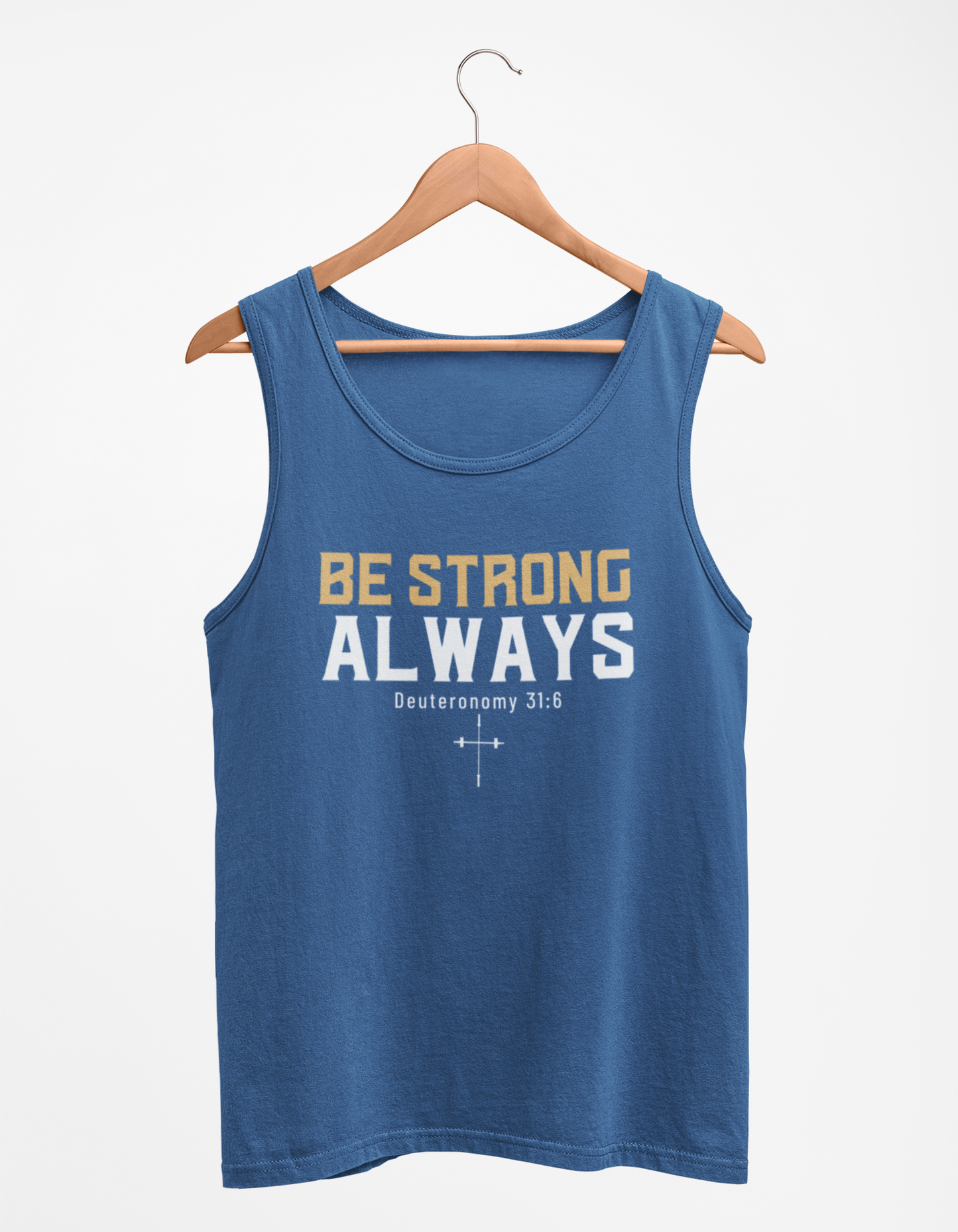 Holy Gainz Apparel Be Strong Always Unisex Tank Top