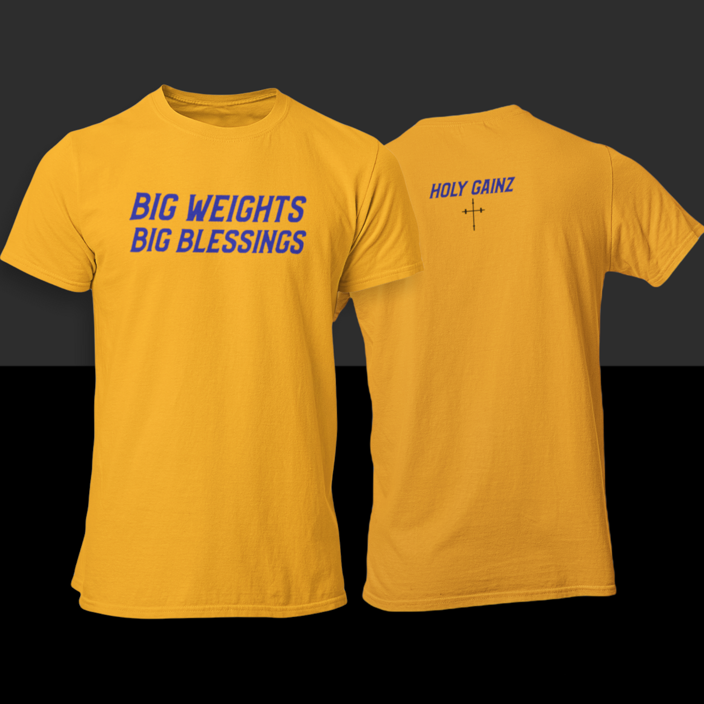 Holy Gainz Apparel BIG BLESSINGS Unisex Tee
