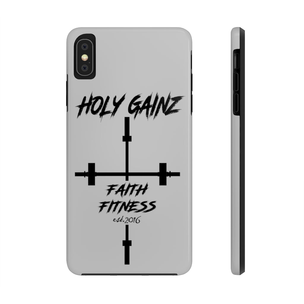 Holy Gainz Apparel Case Mate Tough Faith and Fitness Phone Cases