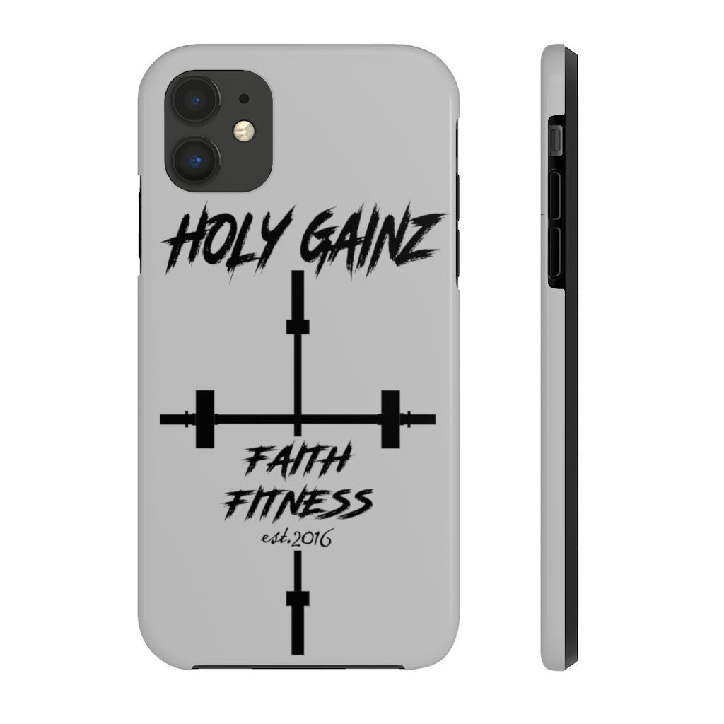 Holy Gainz Apparel Case Mate Tough Faith and Fitness Phone Cases