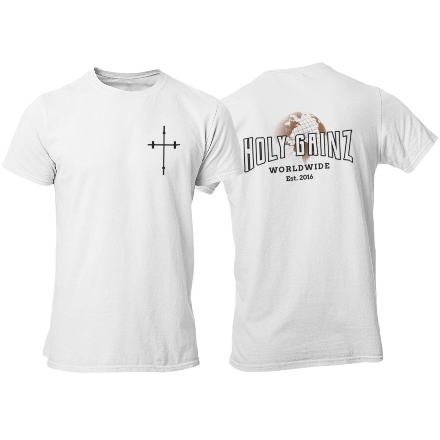 Holy Gainz Apparel WORLDWIDE Unisex Tee
