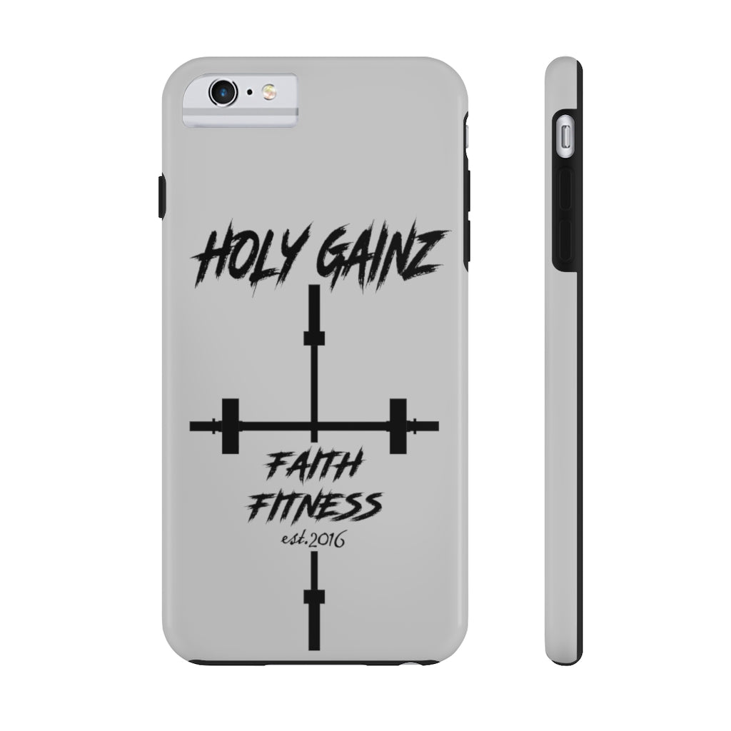 Holy Gainz Apparel Case Mate Tough Faith and Fitness Phone Cases