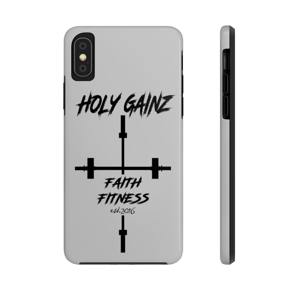 Holy Gainz Apparel Case Mate Tough Faith and Fitness Phone Cases