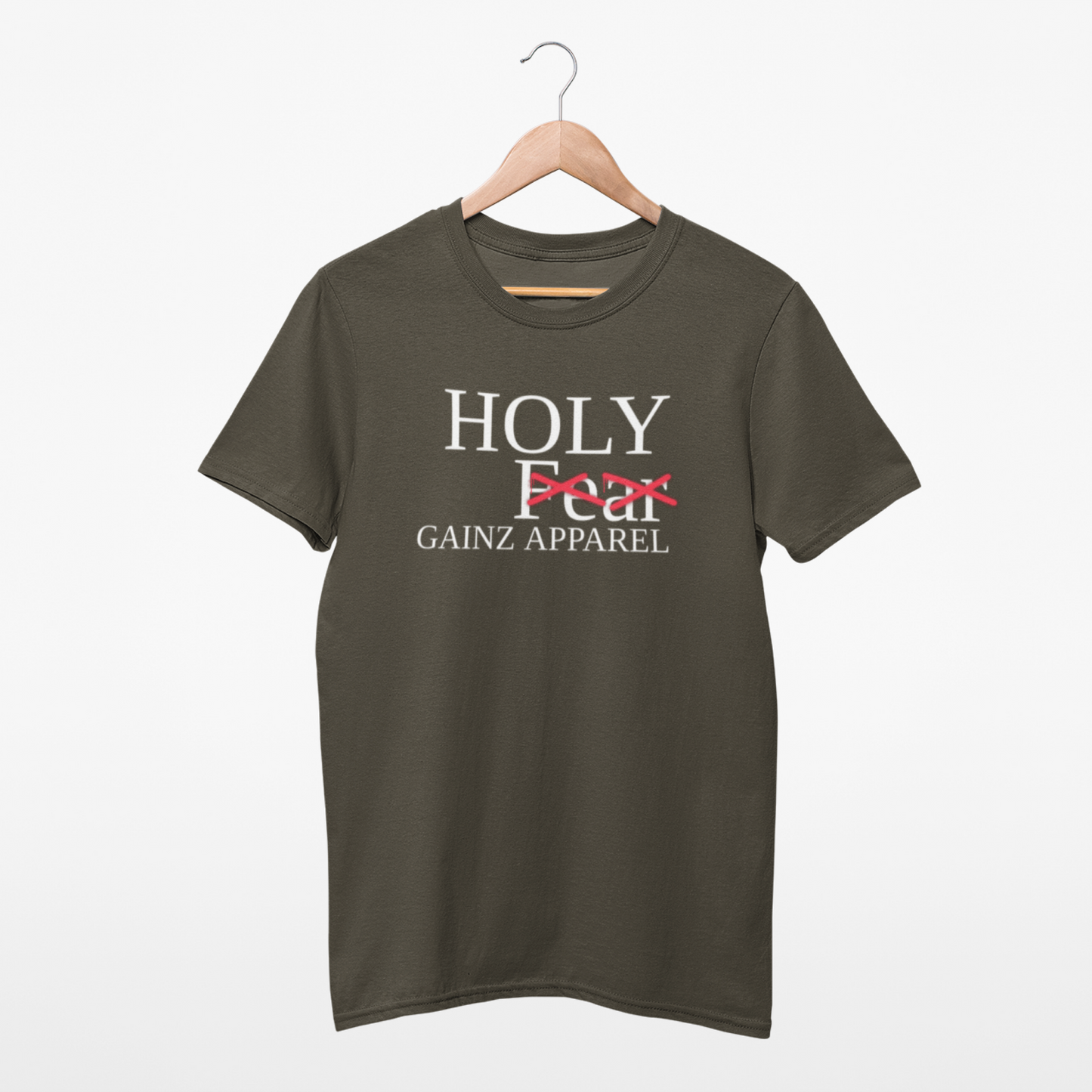 (LAST CHANCE) Holy Gainz Apparel No Fear Unisex Tee