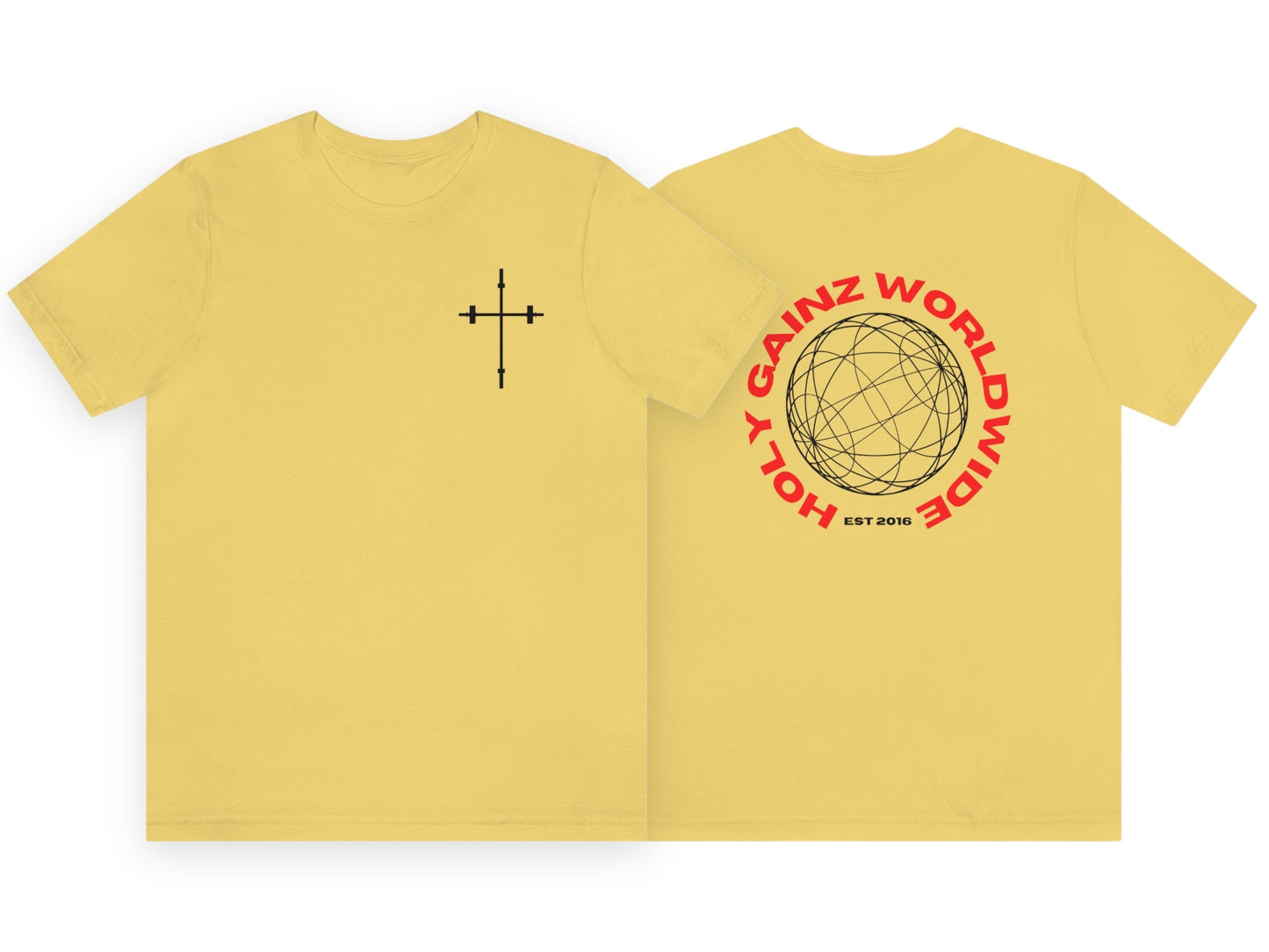 Holy Gainz Apparel WORLDWIDE Unisex Tee