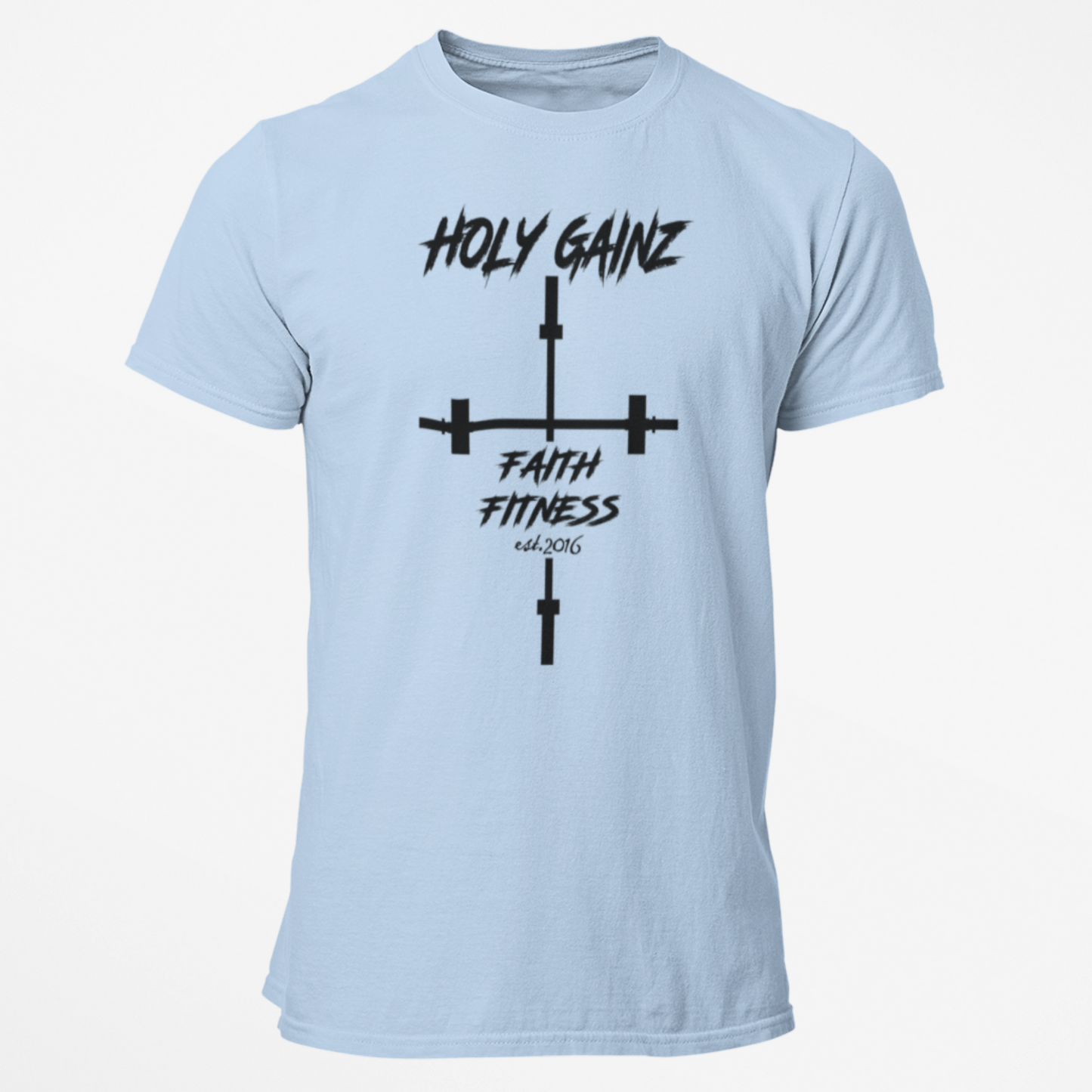 Holy Gainz Apparel Faith And Fitness Unisex Tee