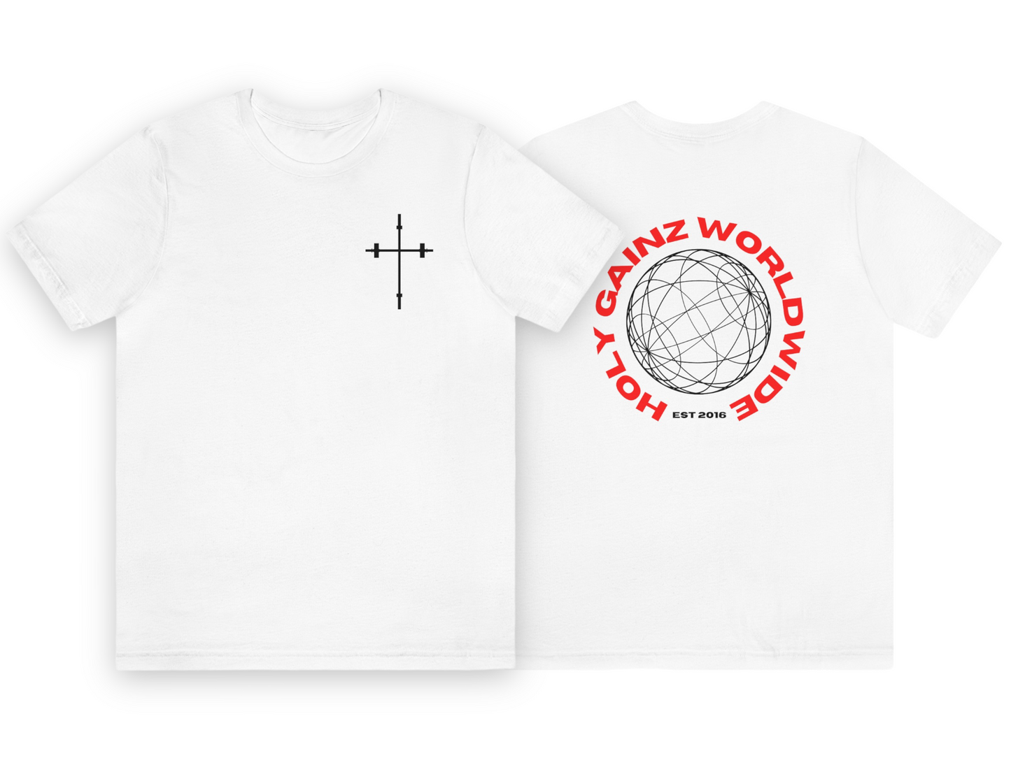 Holy Gainz Apparel WORLDWIDE Unisex Tee
