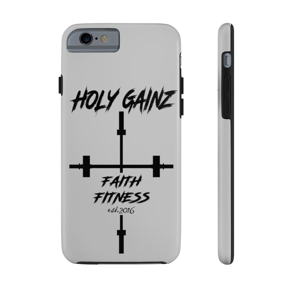 Holy Gainz Apparel Case Mate Tough Faith and Fitness Phone Cases