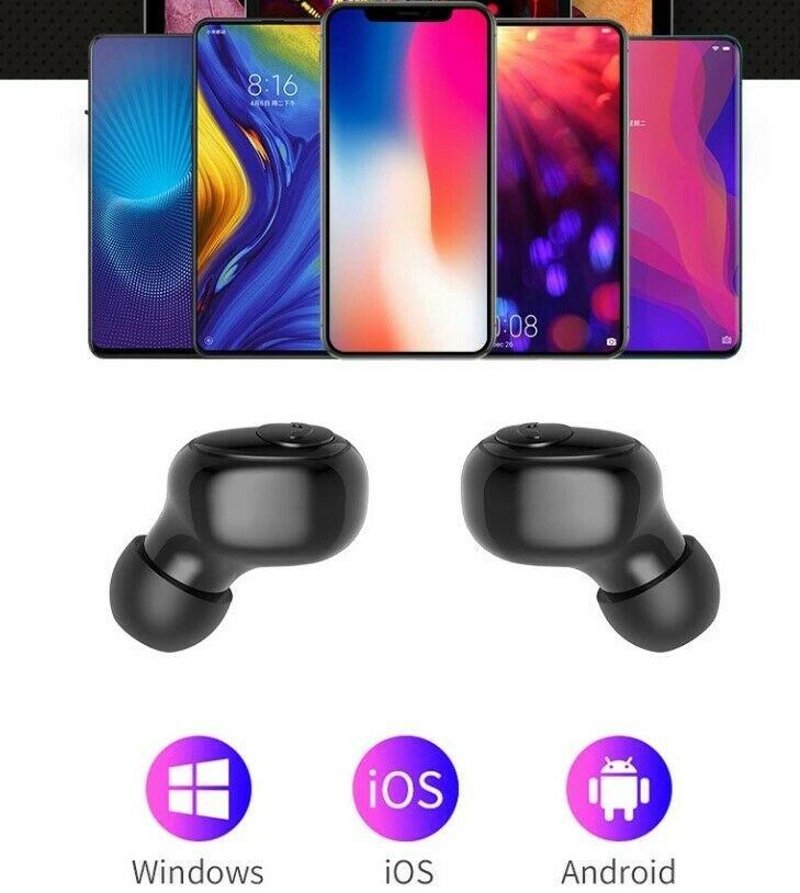 Bluetooth 5.0 Headset TWS Wireless Earphones Earbuds