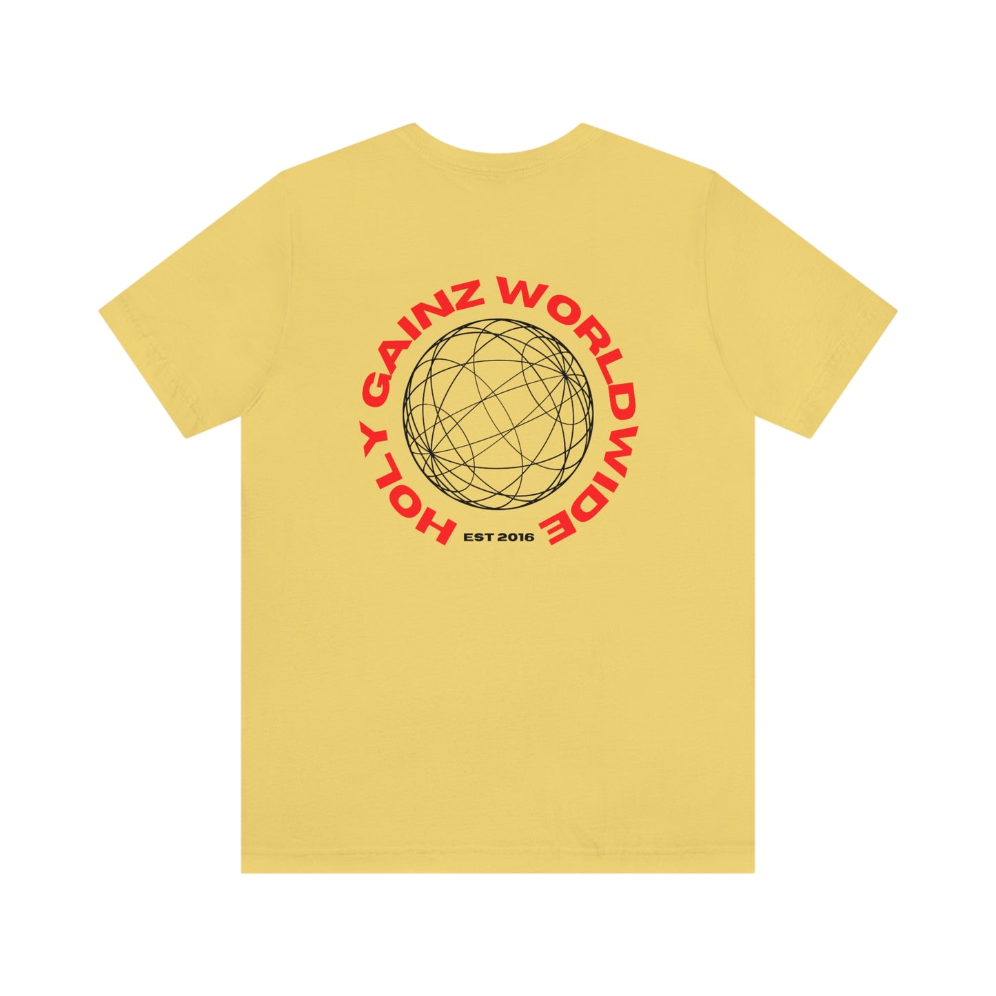Holy Gainz Apparel WORLDWIDE Unisex Tee