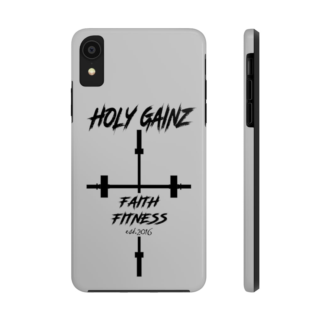 Holy Gainz Apparel Case Mate Tough Faith and Fitness Phone Cases