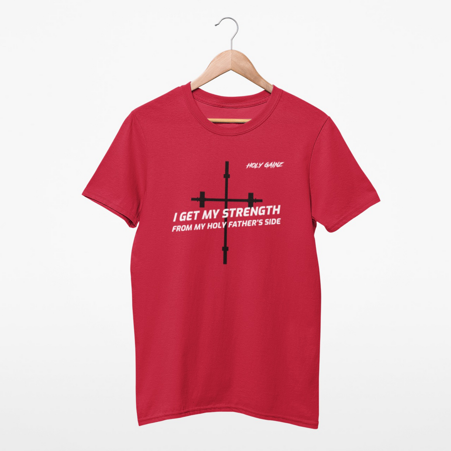 Holy Gainz Apparel MY HOLY FATHERS SIDE Unisex Tee