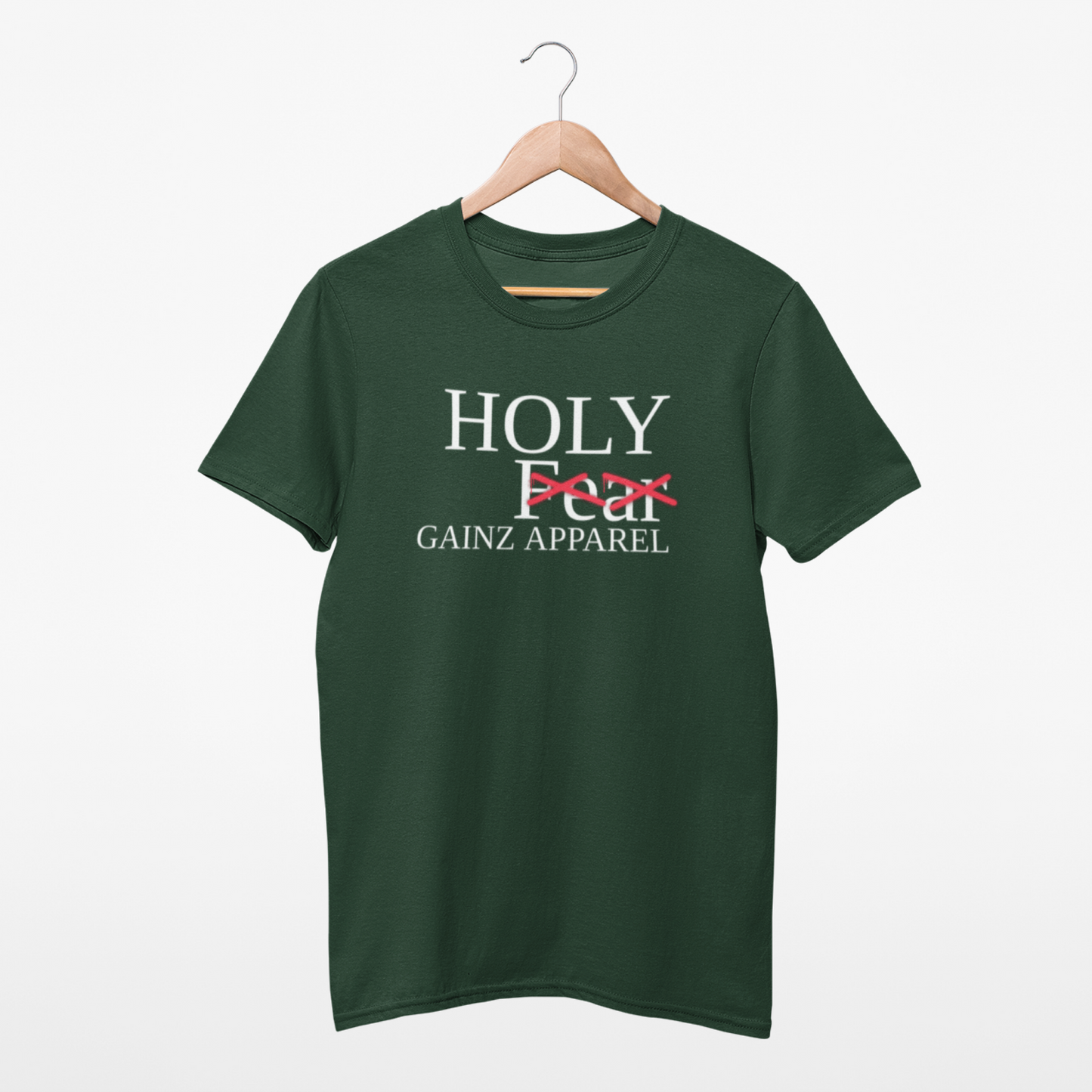 (LAST CHANCE) Holy Gainz Apparel No Fear Unisex Tee