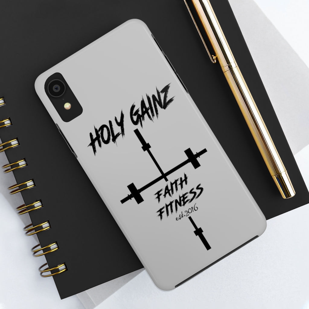 Holy Gainz Apparel Case Mate Tough Faith and Fitness Phone Cases