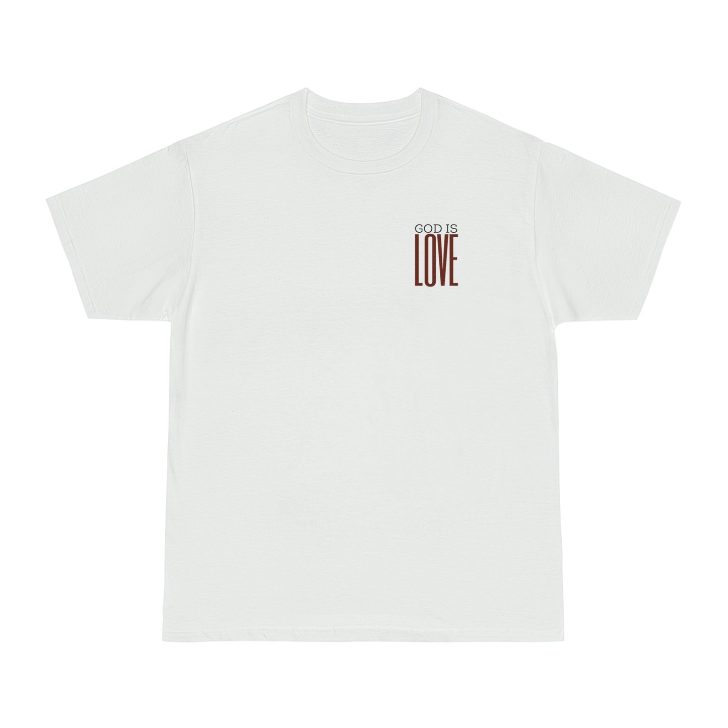 Holy Gainz Apparel God Is Love Unisex Pump Cover Tee