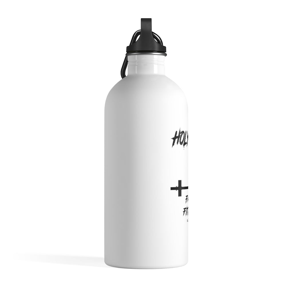 Holy Gainz Apparel Stainless Steel Faith and Fitness Gym Water Bottle