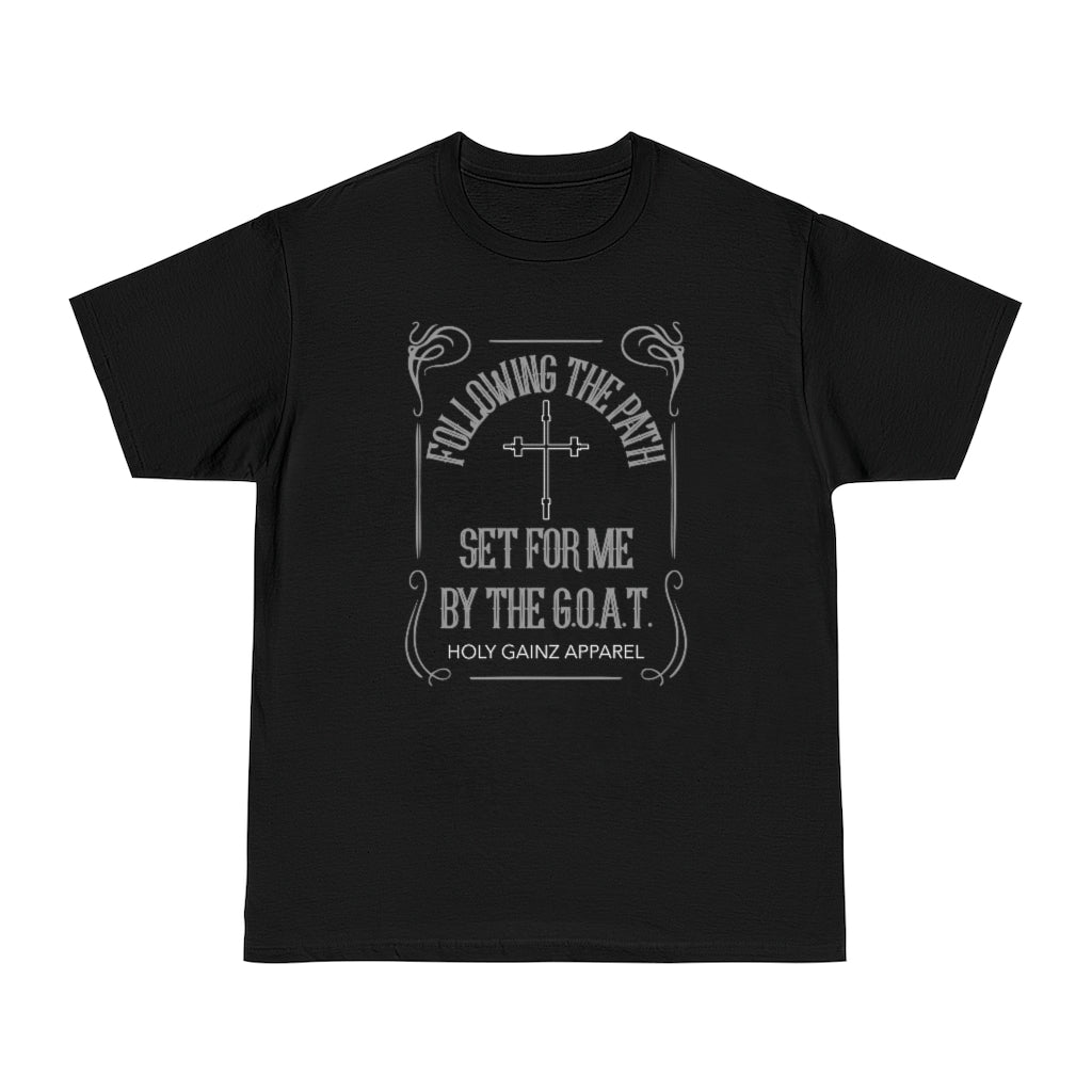 Holy Gainz Apparel G.O.A.T. Unisex Classic Pump Cover Heavyweight Tee