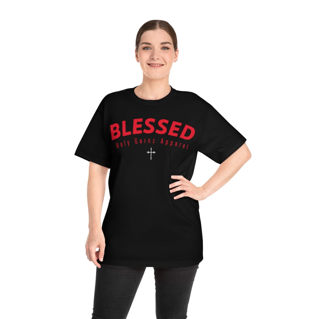 Holy Gainz Apparel JUMBO BLESSED Unisex Classic Pump Cover Heavyweight Tee