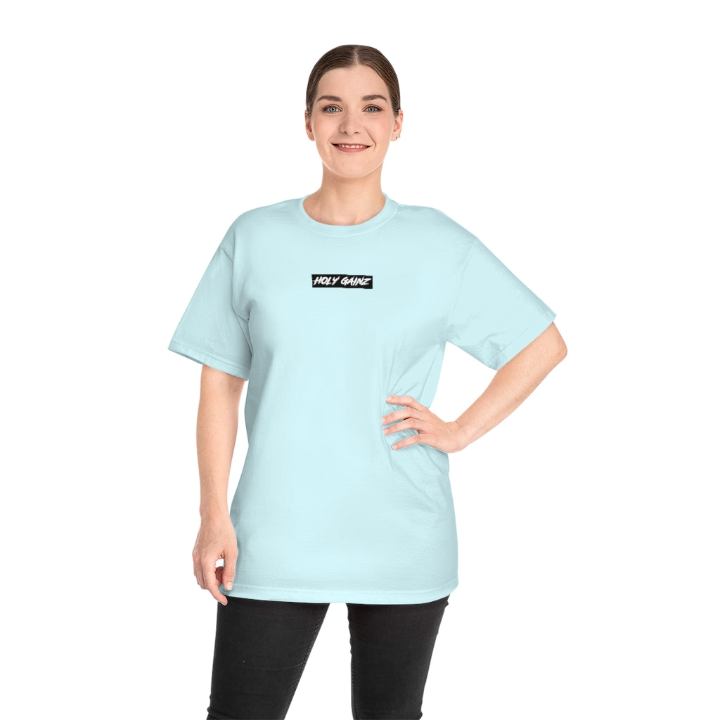 Holy Gainz Apparel MINI BOX LOGO Unisex Classic Pump Cover Heavyweight Tee