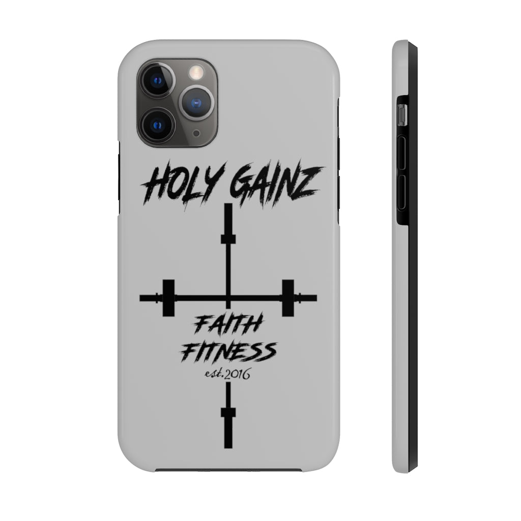 Holy Gainz Apparel Case Mate Tough Faith and Fitness Phone Cases
