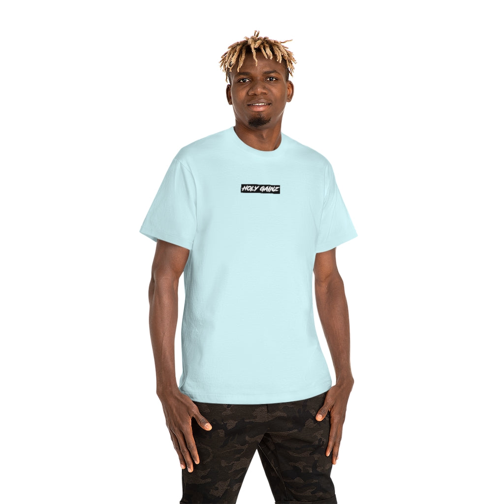 Holy Gainz Apparel MINI BOX LOGO Unisex Classic Pump Cover Heavyweight Tee