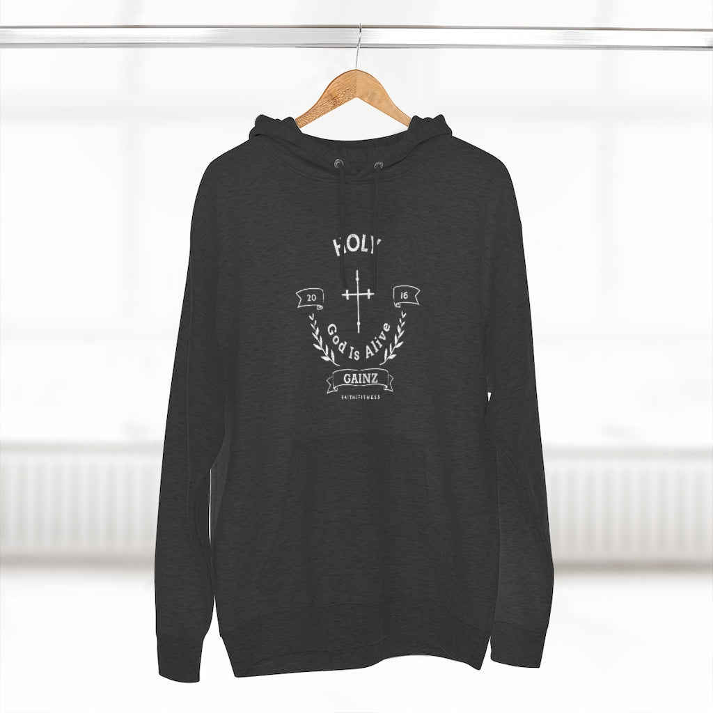 Holy Gainz Apparel God Is Alive Unisex Hoodie