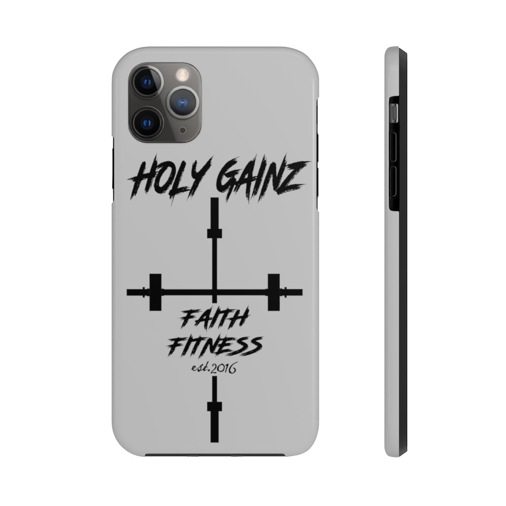 Holy Gainz Apparel Case Mate Tough Faith and Fitness Phone Cases