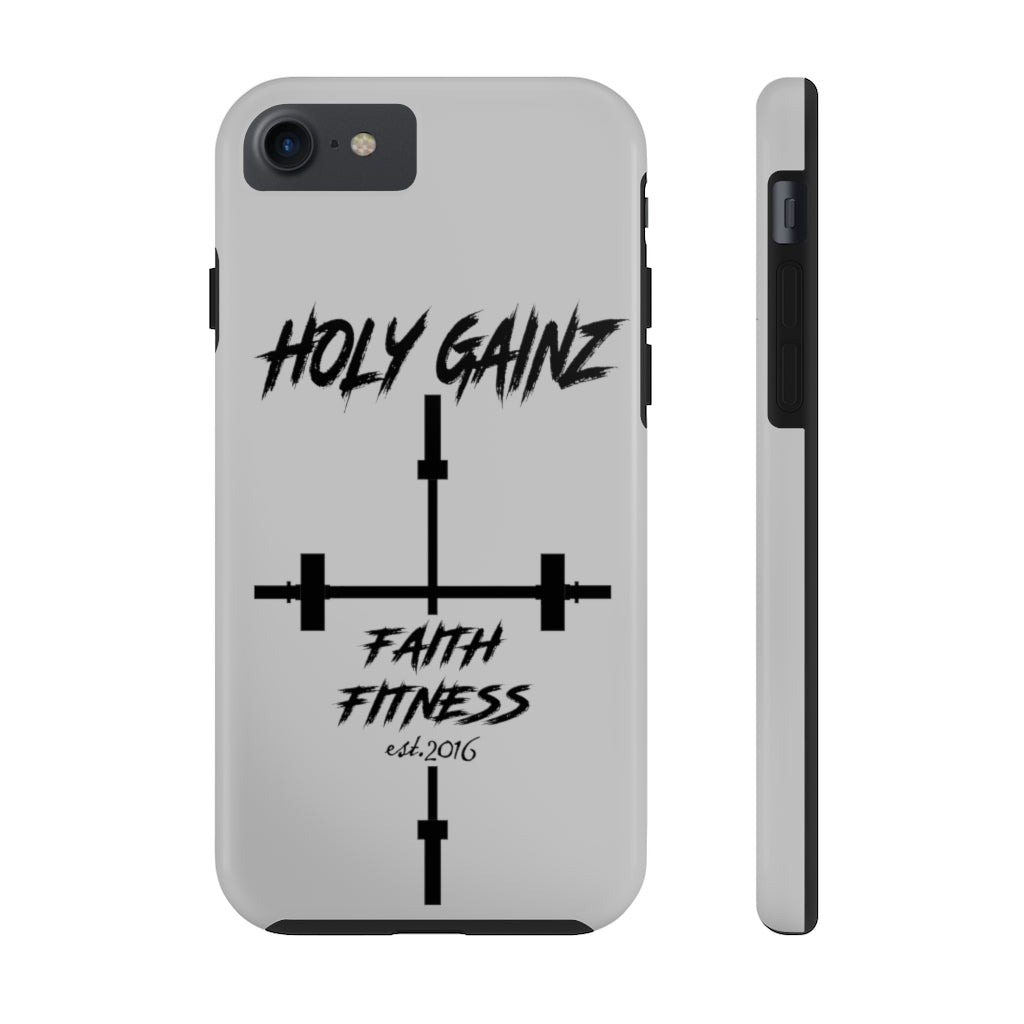 Holy Gainz Apparel Case Mate Tough Faith and Fitness Phone Cases