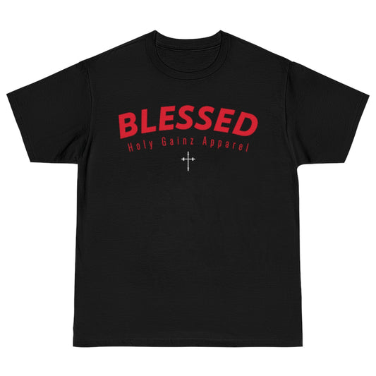 Holy Gainz Apparel JUMBO BLESSED Unisex Classic Pump Cover Heavyweight Tee