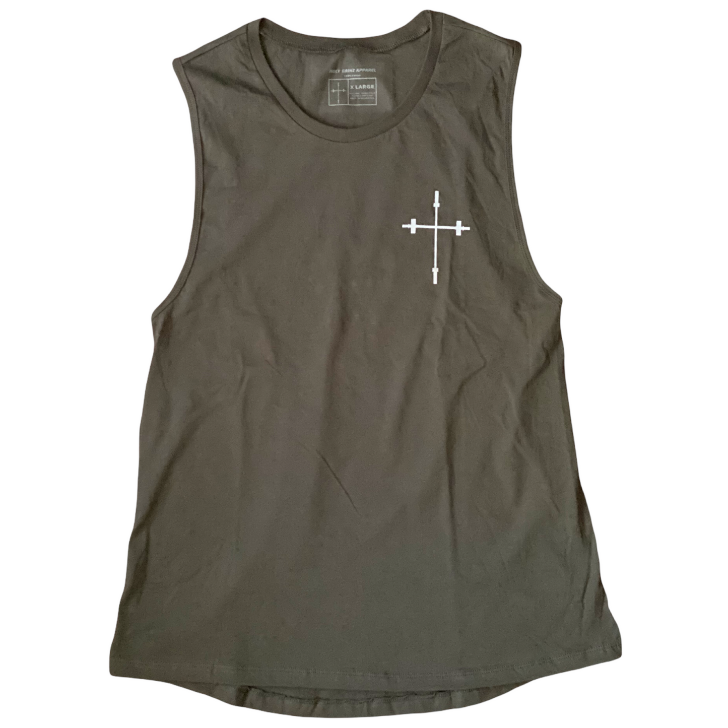 Holy Gainz Apparel CLASSIC LOGO Ladies Muscle Tank
