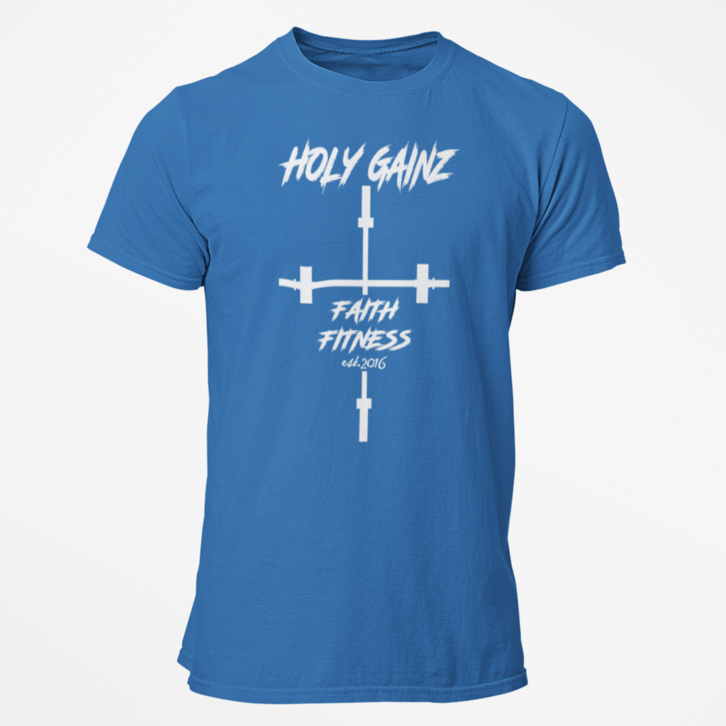 Holy Gainz Apparel Faith Fitness Unisex Tee