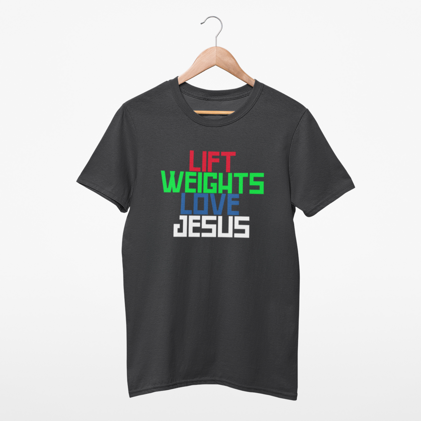 Holy Gainz Apparel “Lift Weights Love Jesus” Unisex Tee